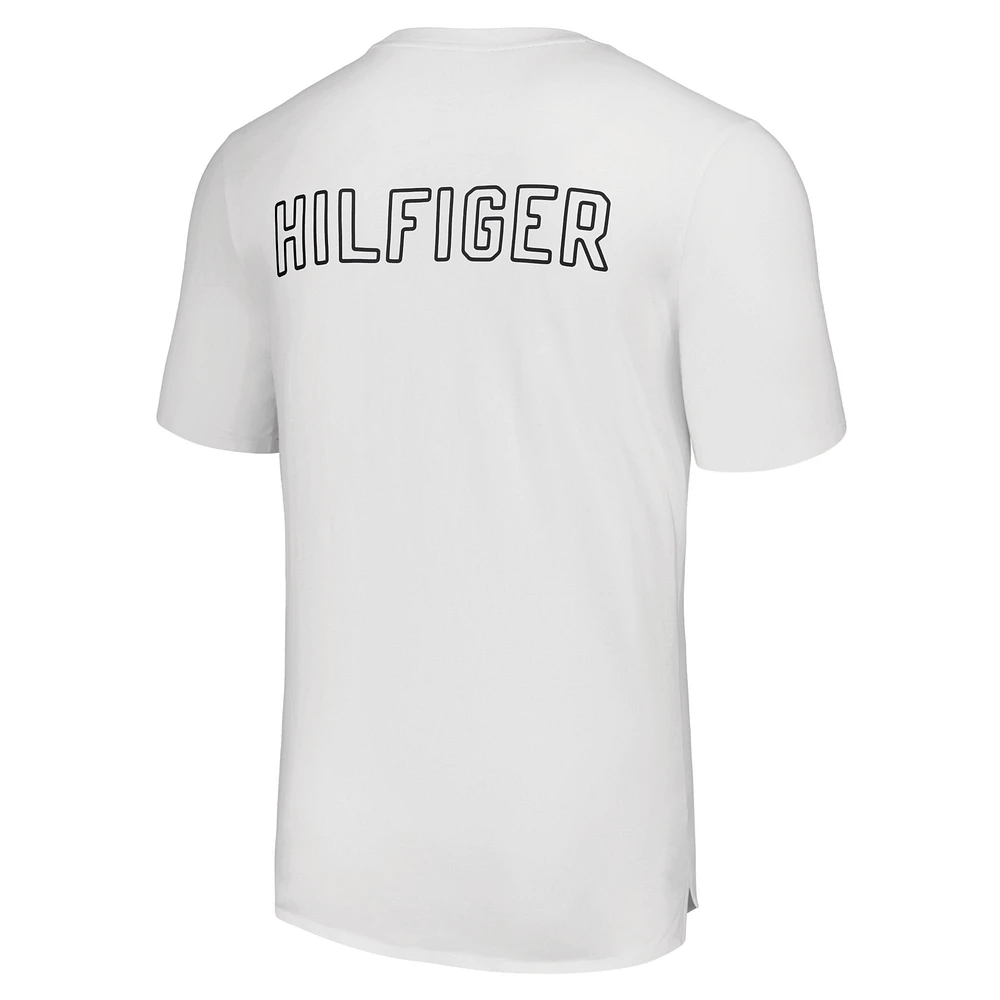 T-shirt Tommy Hilfiger blanc Atlanta Falcons Miles pour hommes