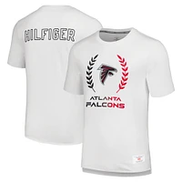 T-shirt Tommy Hilfiger blanc Atlanta Falcons Miles pour hommes