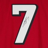 Michael Vick Atlanta Falcons Autographed Mitchell & Ness Red Authentic Jersey