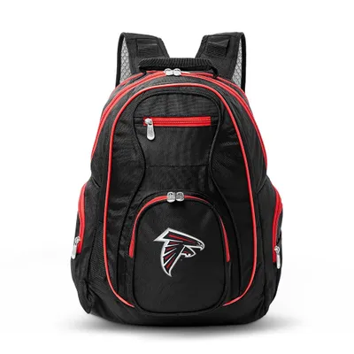 Atlanta Falcons MOJO Premium Color Trim Backpack - Black/Red