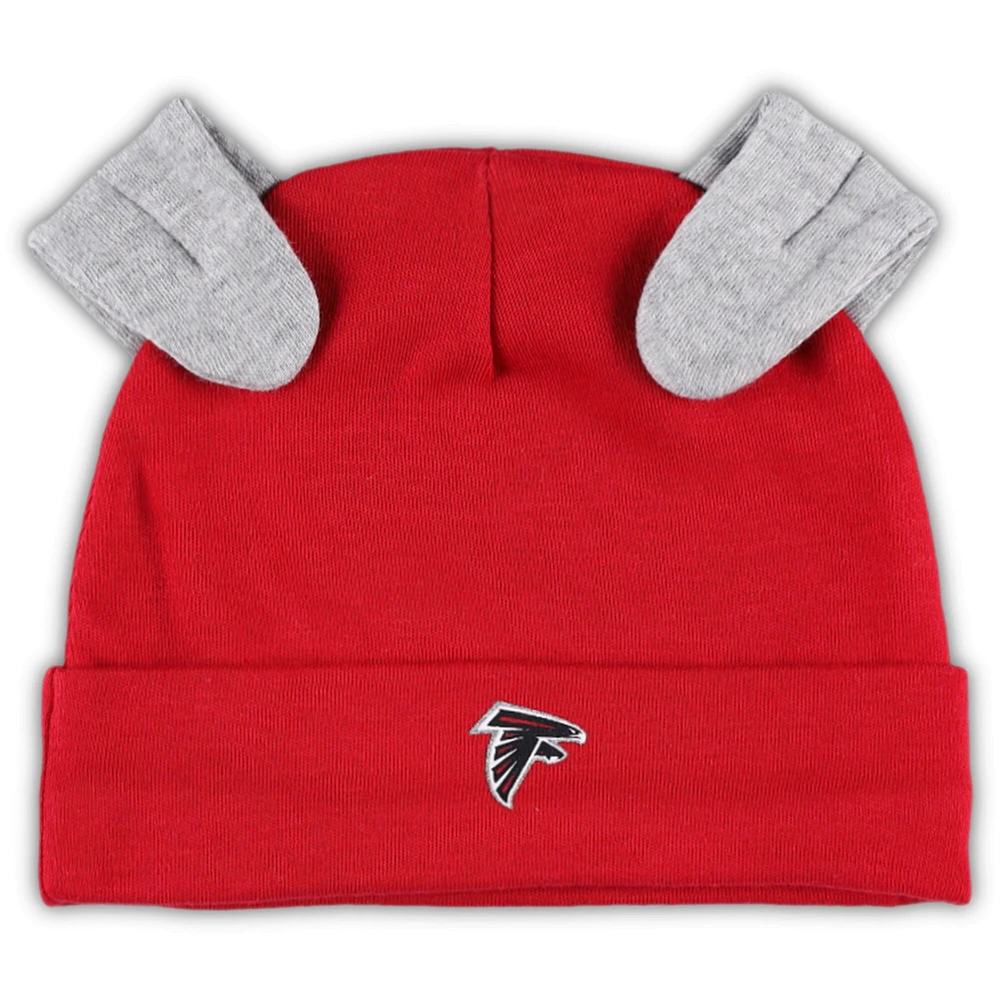 Newborn & Infant White/Red Atlanta Falcons Dream Team Bodysuit Pants Hat Set