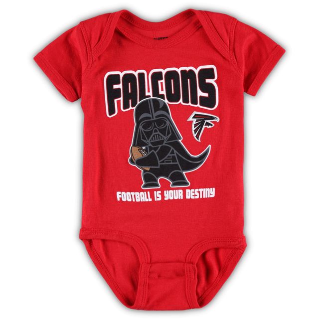 Body nouveau-né rouge Atlanta Falcons Star Wars Stay On Target