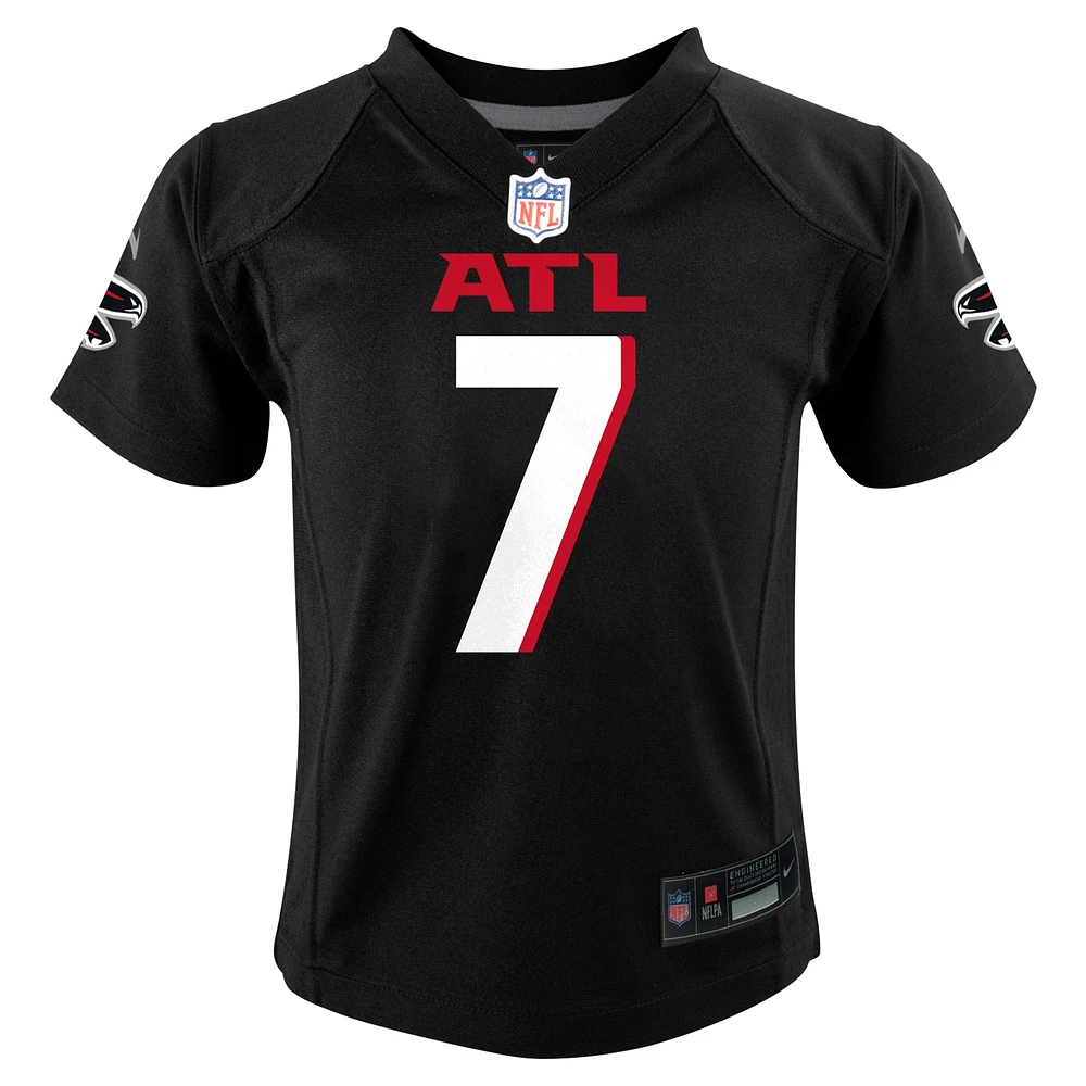 Maillot de jeu joueur Atlanta Falcons Nike Bijan Robinson pour enfant d'âge préscolaire