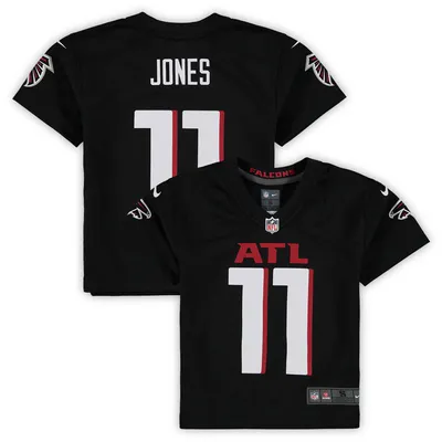 Keith Smith Youth Nike Black Atlanta Falcons Custom Game Jersey Size: Medium