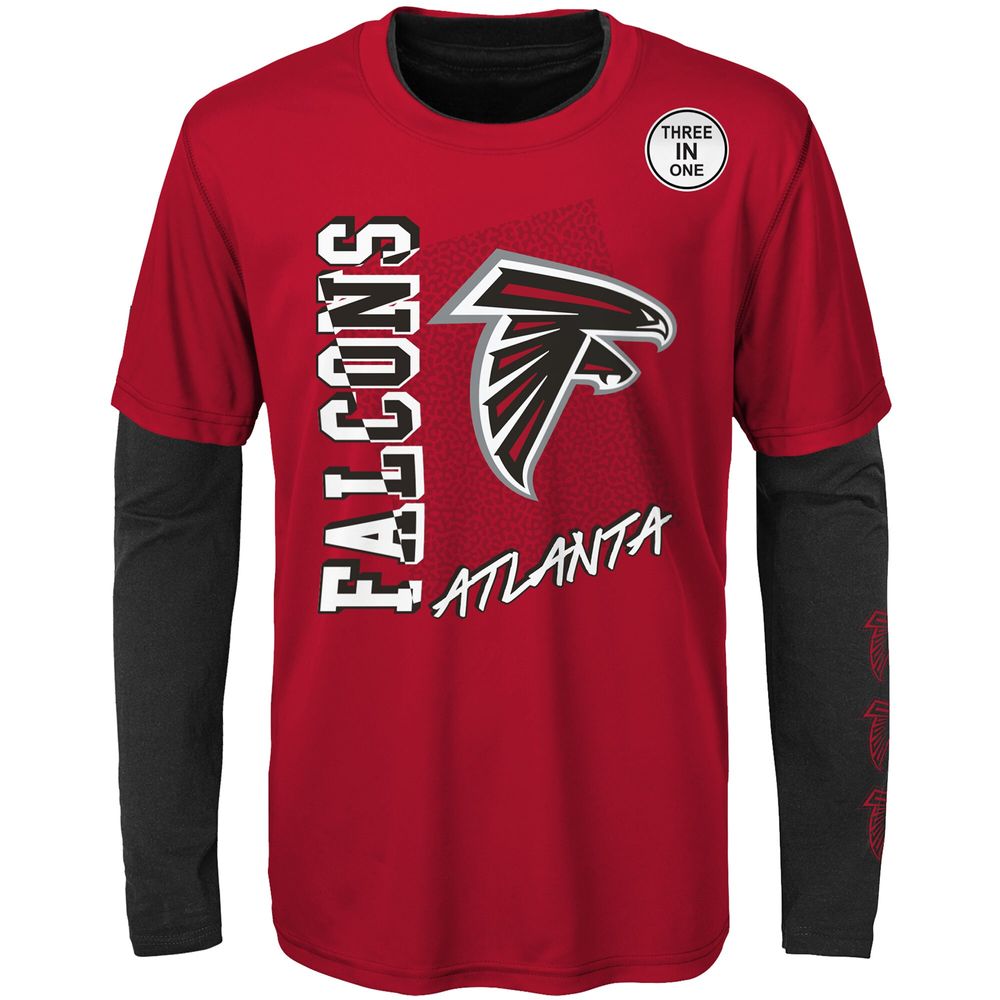 Outerstuff Preschool Red/Black Atlanta Falcons For the Love of Game - T- Shirt Combo Set