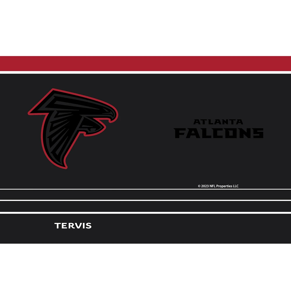 Tervis Atlanta Falcons 30oz. Gobelet de jeu de nuit avec paille