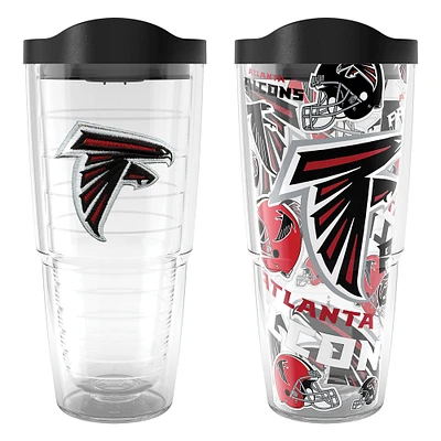 Tervis Atlanta Falcons NFL Lot de 2 allover et emblème