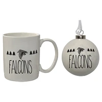 The Memory Company Atlanta Falcons Holiday Ornament & Mug Set