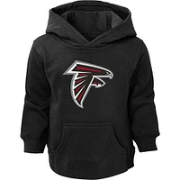 Sweat à capuche noir avec logo Atlanta Falcons pour tout-petit