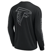 T-shirt unisexe à manches longues Fanatics Atlanta Falcons Elements Strive noir