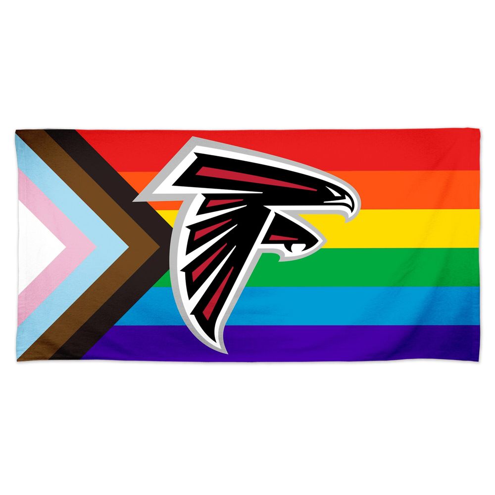 WinCraft Atlanta Falcons 30'' x 60'' Pride Spectra Beach Towel