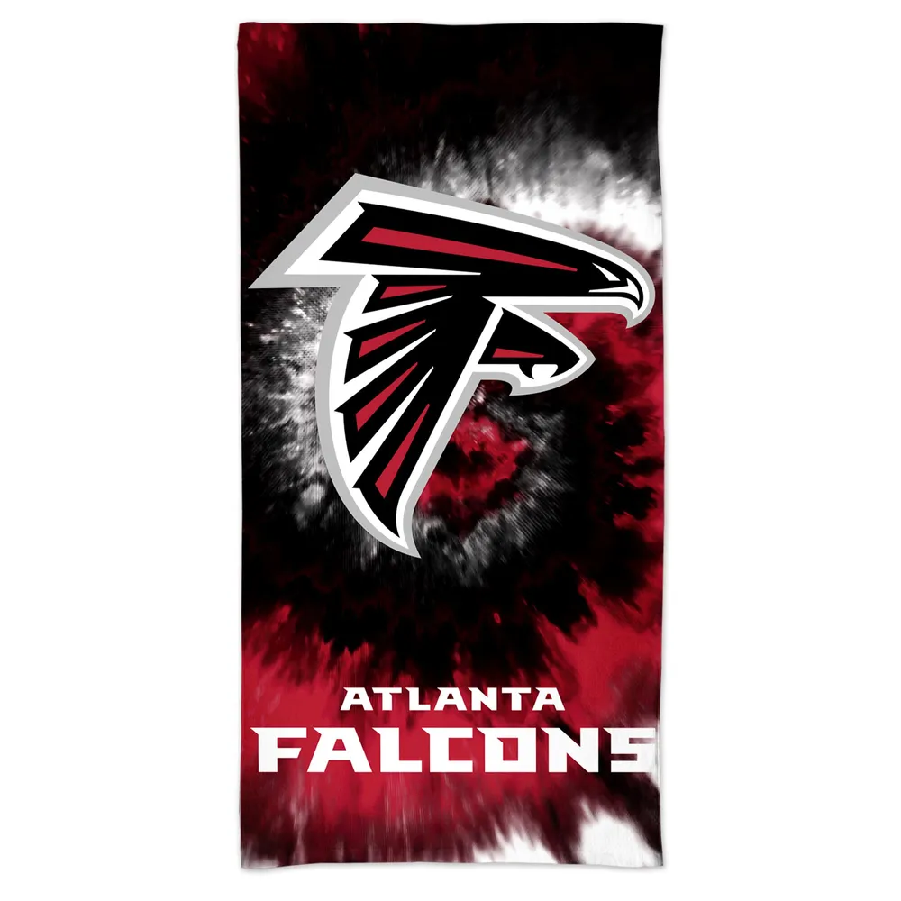 Lids Atlanta Falcons WinCraft 60'' x 30'' Tie-Dye Spectra Beach Towel