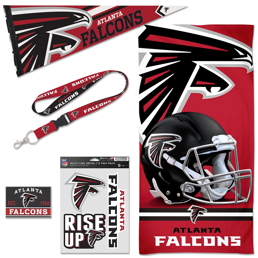 WinCraft Atlanta Falcons House Fan Accessories Pack