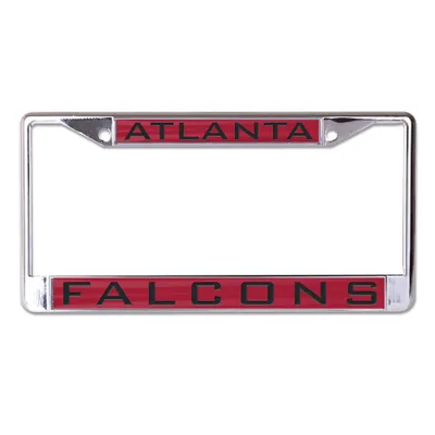 Atlanta Falcons WinCraft Inlaid Metal License Plate Frame