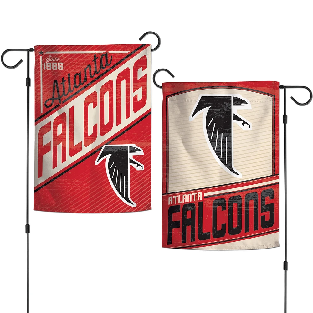 WinCraft Atlanta Falcons Team 2-Sided 12'' x 18'' Garden Flag