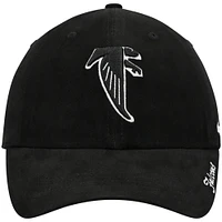 Women's '47 Black Atlanta Falcons Miata Clean Up Legacy Adjustable Hat