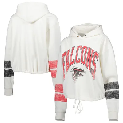 Atlanta Falcons '47 Women's Harper Pullover Hoodie - Oatmeal