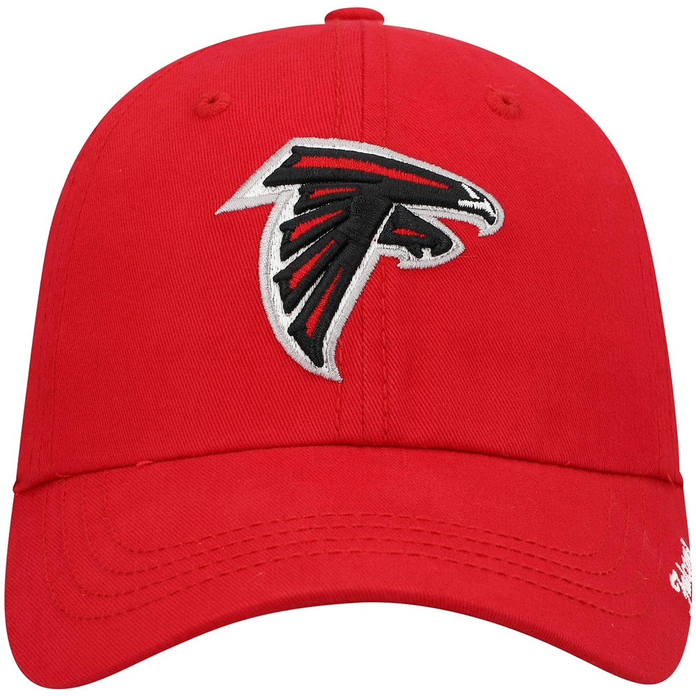 Women's '47 Red Atlanta Falcons Miata Clean Up Secondary Adjustable Hat