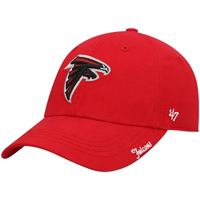 Casquette réglable secondaire Miata Clean Up des Falcons d'Atlanta '47 pour femme