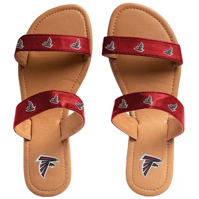 Atlanta Falcons Women's Double-Strap Sandals