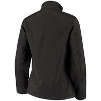 Women's Black Atlanta Falcons Full-Zip Sonoma Softshell Jacket