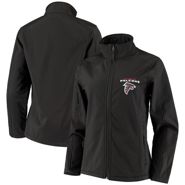 Veste softshell noire à fermeture éclair complète Sonoma des Falcons d'Atlanta pour femme