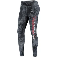 Women's Concepts Sport Black Atlanta Falcons Burst Tie-Dye Leggings