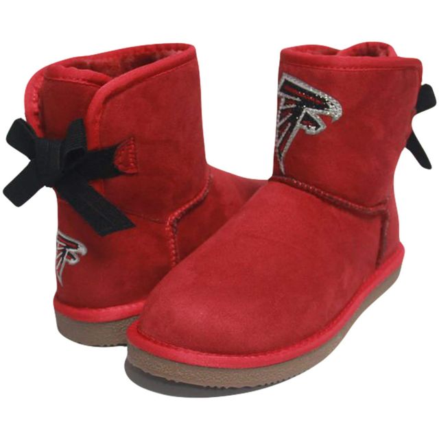 Bottes Cuce Atlanta Falcons Low Team Ribbon pour femmes