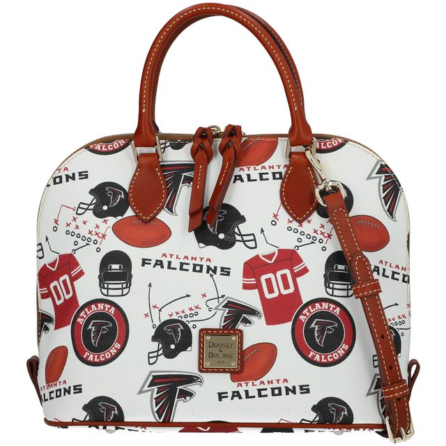 Dooney & Bourke Denver Broncos Gameday Zip Zip Satchel in Red