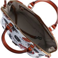 Women's Dooney & Bourke Atlanta Falcons Gameday Zip Zip Satchel