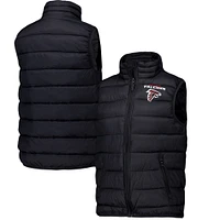 Women's  Dunbrooke Black Atlanta Falcons Alberta Full-Zip Vest