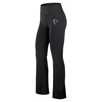 Women's Fanatics Black Atlanta Falcons Maxed Out Flare Leggings