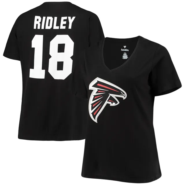 Lids Calvin Ridley Atlanta Falcons Fanatics Branded Women's Plus Name &  Number V-Neck T-Shirt - Black