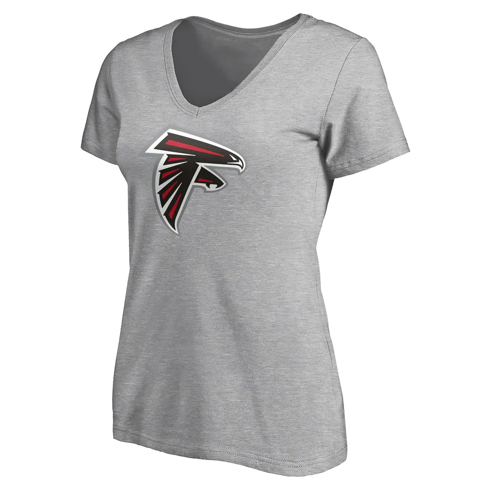 Lids Atlanta Falcons Fanatics Branded Women's Team Authentic Custom V-Neck  T-Shirt - Gray