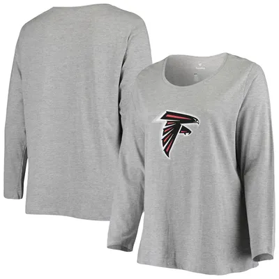 Women's Fanatics Branded Red/Black Atlanta Falcons Ombre Long