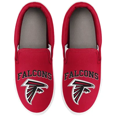 Atlanta Falcons FOCO Women's Big Logo Slip-On Sneakers