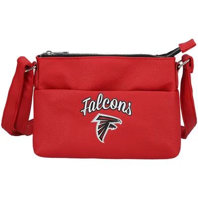 Atlanta Falcons FOCO Women's Logo Script Crossbody Handbag