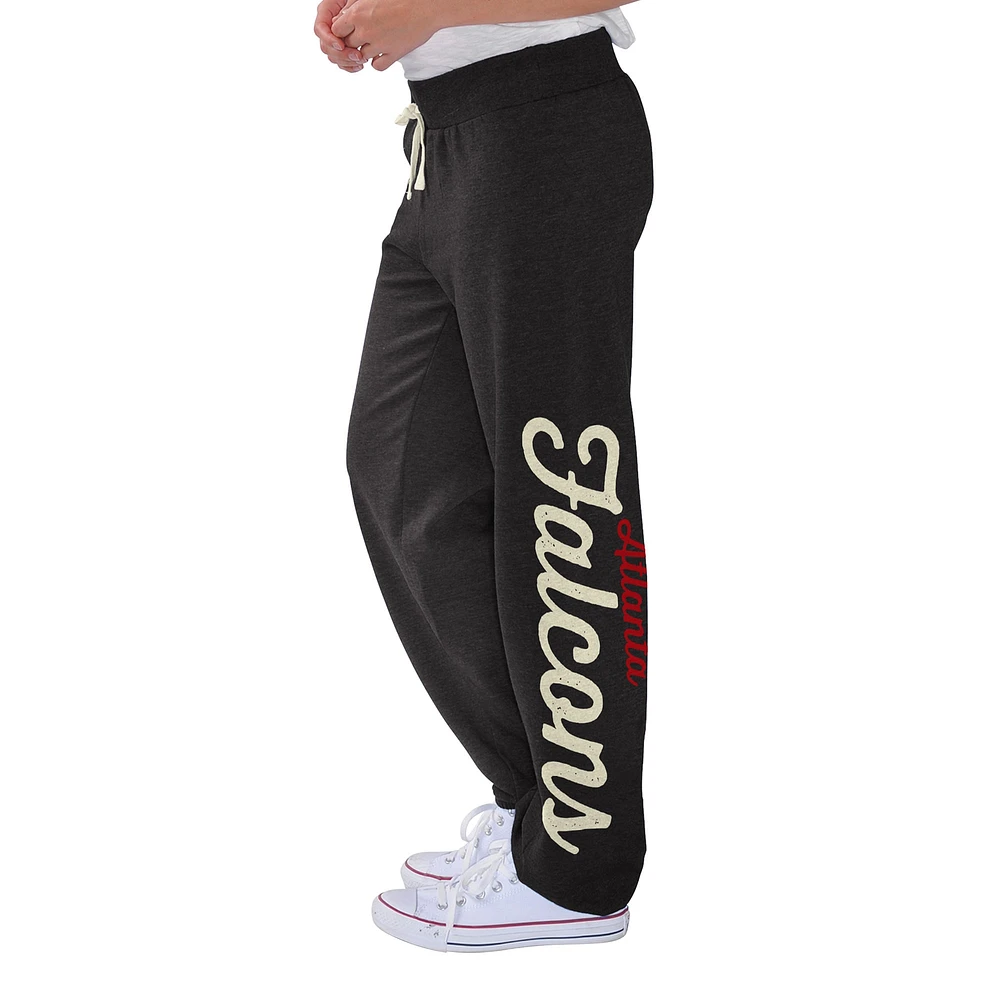 Pantalon polaire noir G-III 4Her pour femme de Carl Banks, motif Atlanta Falcons Scrimmage