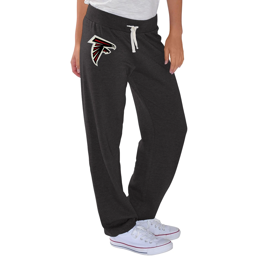 Pantalon polaire noir G-III 4Her pour femme de Carl Banks, motif Atlanta Falcons Scrimmage