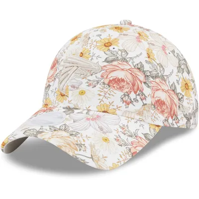 Atlanta Falcons New Era Women's Bloom 9TWENTY Adjustable Hat - Cream