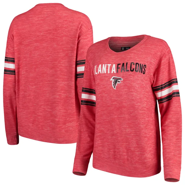 New Era / Women's Atlanta Falcons Fleece Red Pullover Hoodie