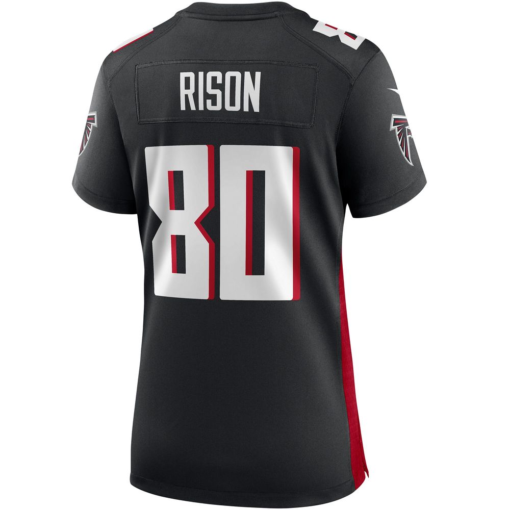 Women's Nike Andre Rison Black Atlanta Falcons Game Retired Player Jersey