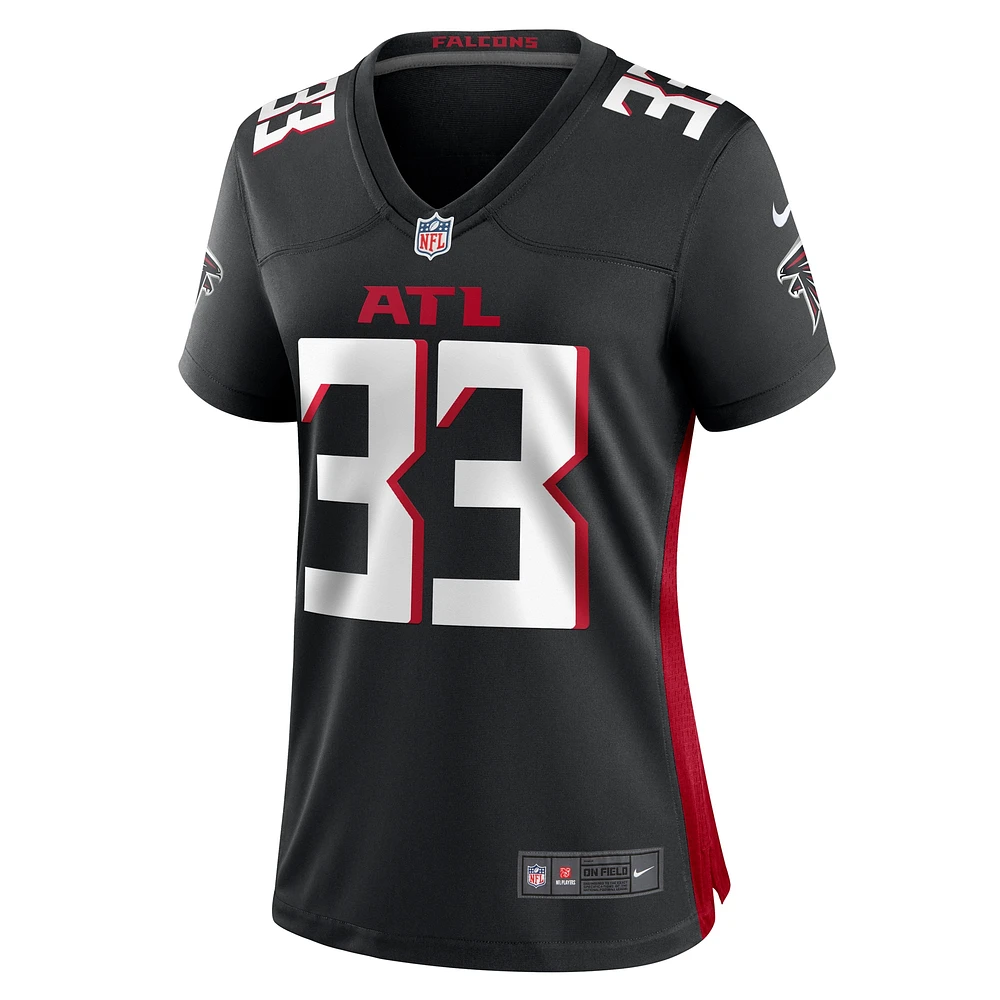 Maillot de match Nike Antonio Hamilton Sr. noir pour femme des Falcons d'Atlanta