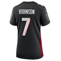 Maillot de joueur Nike Bijan Robinson noir des Atlanta Falcons pour femme