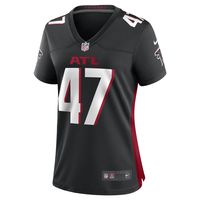 Women's Nike Black Arnold Ebiketie Atlanta Falcons Game Player Jersey