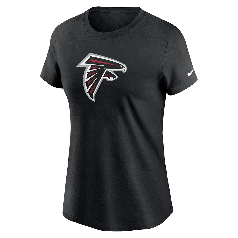 Women's Nike Black Atlanta Falcons  Primary Logo T-Shirt