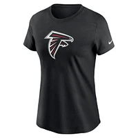 Women's Nike Black Atlanta Falcons  Primary Logo T-Shirt