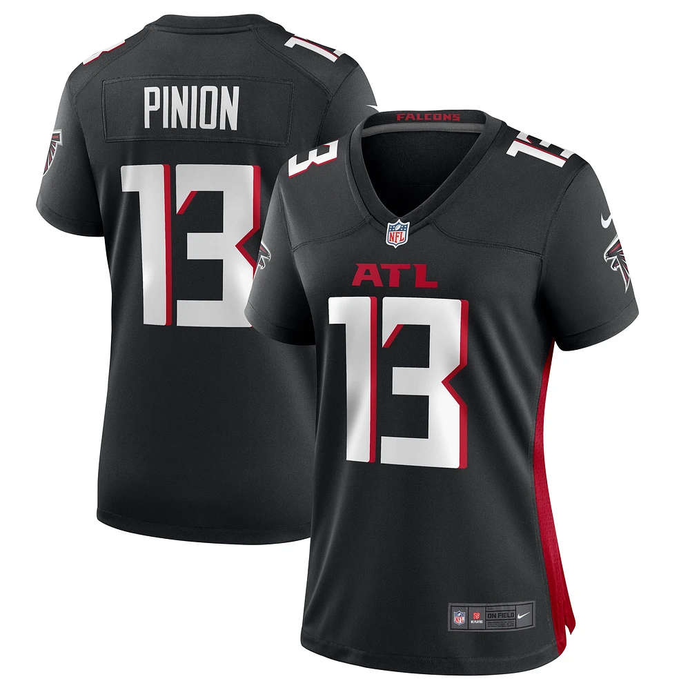 Maillot de joueur match des Falcons d'Atlanta Nike Bradley Pinion pour femme, noir