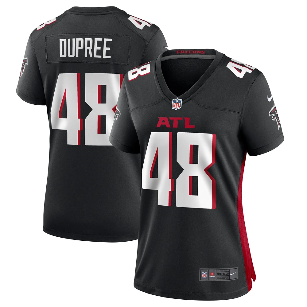 Maillot de joueur match des Falcons d'Atlanta Nike Bud Dupree pour femme, noir