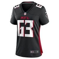 Women's Nike Chris Lindstrom  Black Atlanta Falcons Team Game Jersey